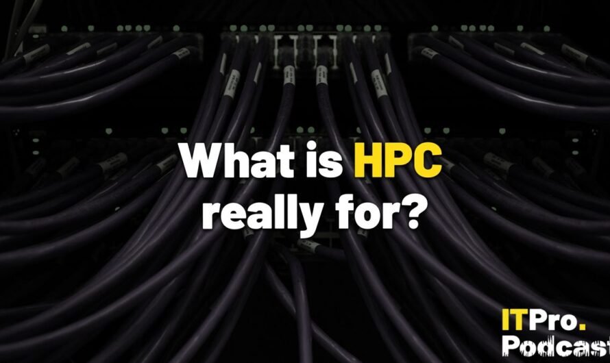 What is HPC really for?